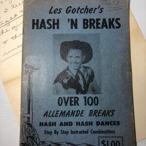 Vintage Les Gotcher's Square Dancing Book KIRKWOOD LODGE Sexual Harassment Note